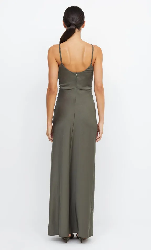 Bec Bridge Bridesmaid Dresses Women ETERNITY SCOOP MAXI DRESS 8211 DARK WILLOW