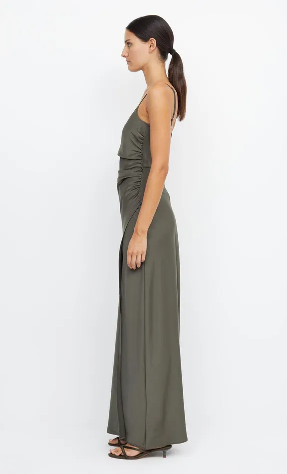 Bec Bridge Bridesmaid Dresses Women ETERNITY SCOOP MAXI DRESS 8211 DARK WILLOW