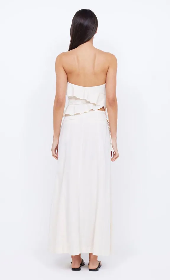 Bec Bridge Cropped Women COASTLINER STRAPLESS TOP 8211 CREAM