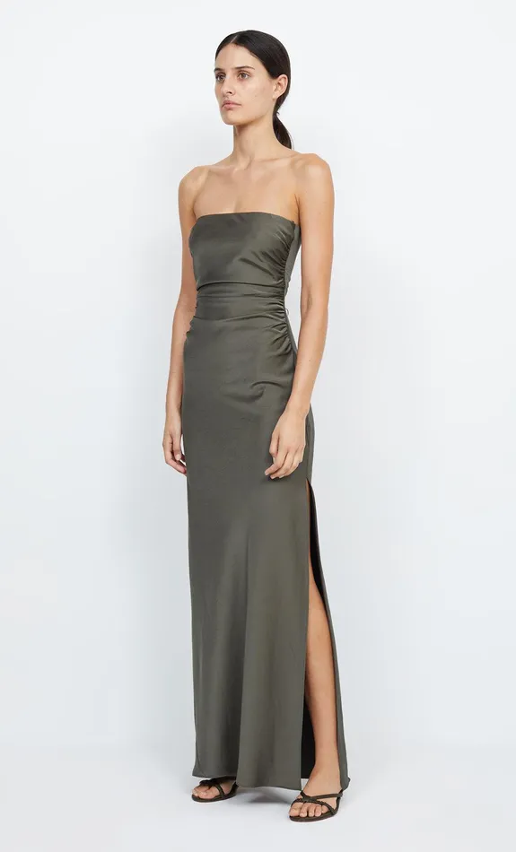 Bec Bridge Maxi Dresses Women ETERNITY STRAPLESS MAXI 8211 DARK WILLOW