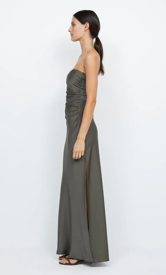 Bec Bridge Maxi Dresses Women ETERNITY STRAPLESS MAXI 8211 DARK WILLOW