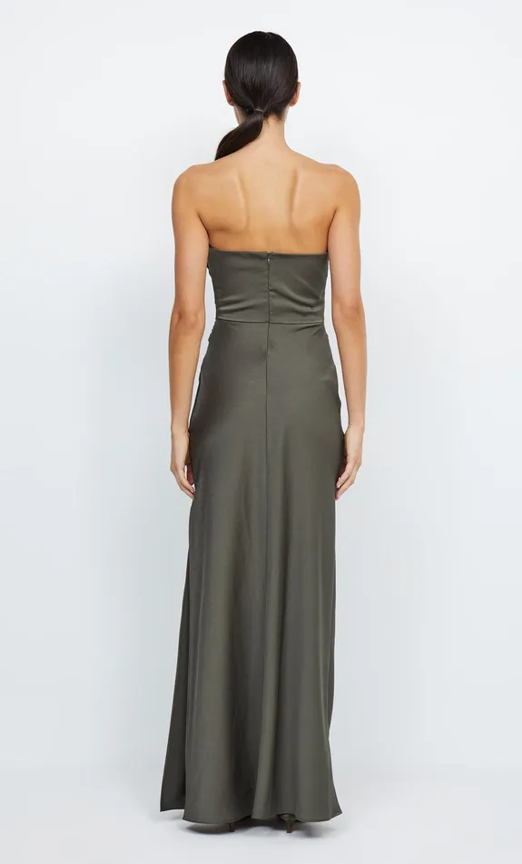 Bec Bridge Maxi Dresses Women ETERNITY STRAPLESS MAXI 8211 DARK WILLOW