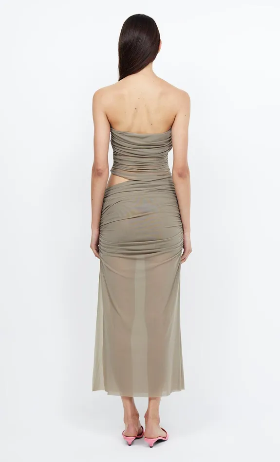 Bec Bridge Maxi Dresses Women IONA STRAPLESS DRESS 8211 TAUPE
