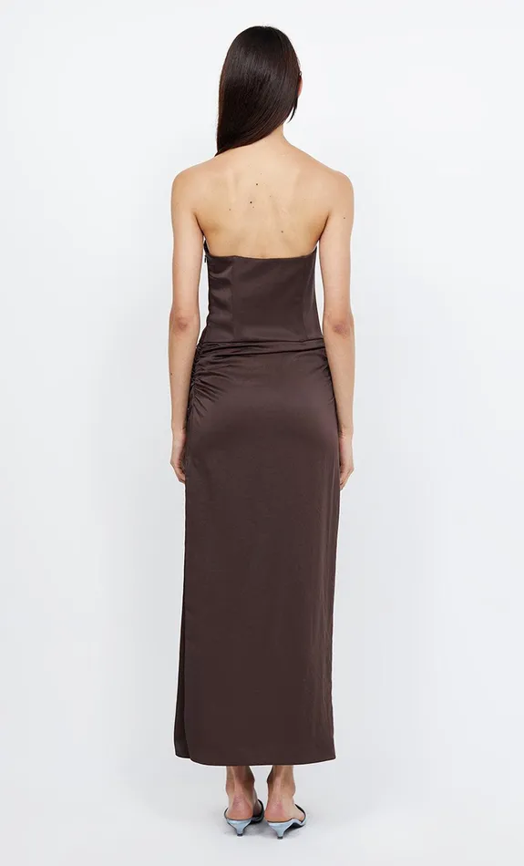 Bec Bridge Maxi Dresses Women JONES STRAPLESS MAXI DRESS 8211 COCOA