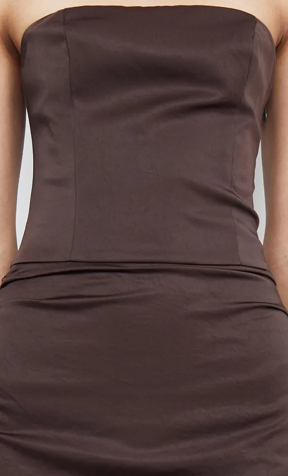 Bec Bridge Maxi Dresses Women JONES STRAPLESS MAXI DRESS 8211 COCOA