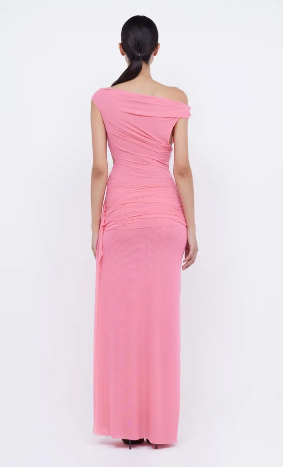 Bec Bridge Maxi Dresses Women KAILANI ASYM DRESS 8211 GRAPEFRUIT PINK