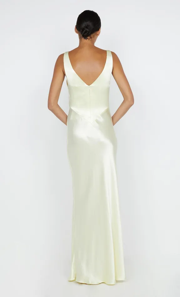 Bec Bridge Maxi Dresses Women MOON DANCE VERONA DRESS 8211 ICE YELLOW
