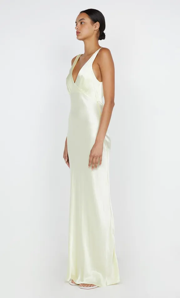 Bec Bridge Maxi Dresses Women MOON DANCE VERONA DRESS 8211 ICE YELLOW