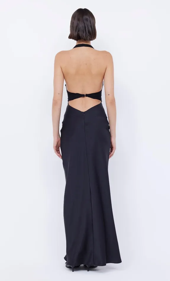 Bec Bridge Maxi Dresses Women SOLARE HALTER DRESS 8211 BLACK