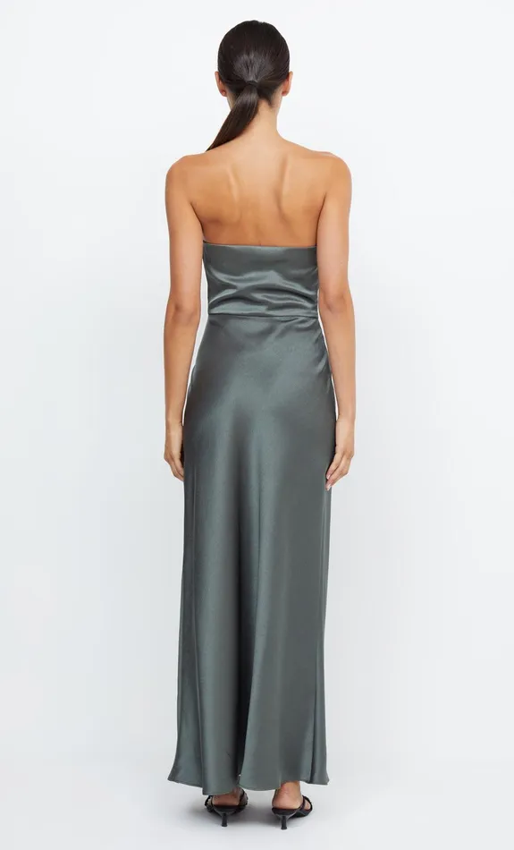 Bec Bridge Maxi Dresses Women THE DREAMER STRAPLESS DRESS 8211 DARK WILLOW