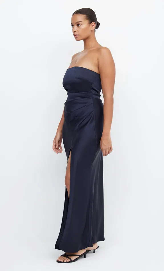 Bec Bridge Maxi Dresses Women THE DREAMER STRAPLESS DRESS 8211 INK