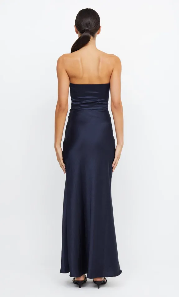 Bec Bridge Maxi Dresses Women THE DREAMER STRAPLESS DRESS 8211 INK