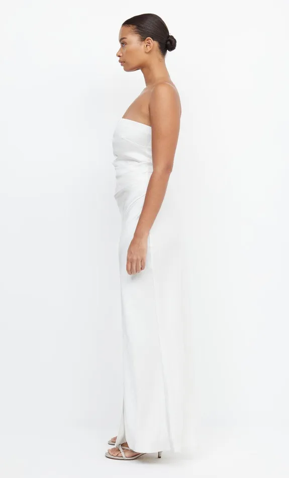 Bec Bridge Maxi Dresses Women THE DREAMER STRAPLESS DRESS 8211 IVORY