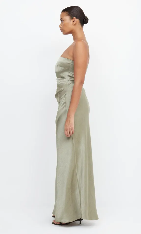 Bec Bridge Maxi Dresses Women THE DREAMER STRAPLESS DRESS 8211 SAGE