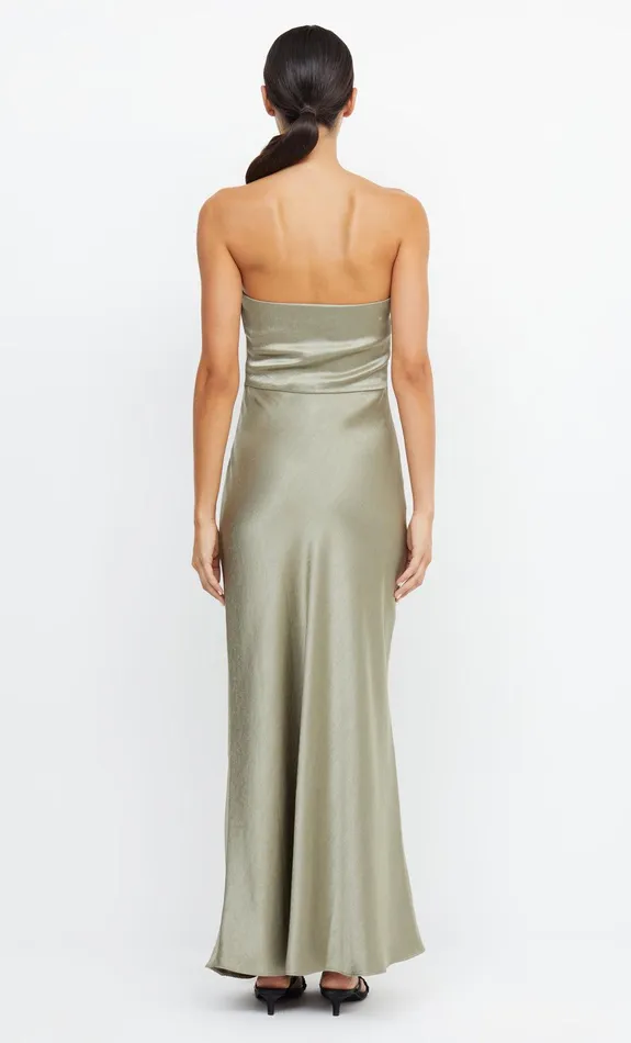 Bec Bridge Maxi Dresses Women THE DREAMER STRAPLESS DRESS 8211 SAGE