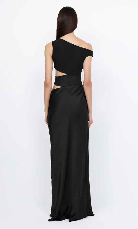 Bec Bridge Maxi Dresses Women WHORL ASYM DRESS 8211 BLACK