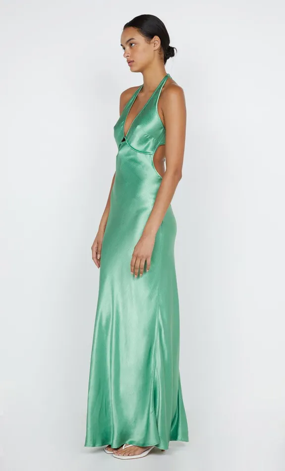 Bec Bridge Maxi Dresses Women ZARIAH HALTER DRESS 8211 GREEN APPLE