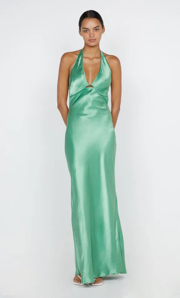 Bec Bridge Maxi Dresses Women ZARIAH HALTER DRESS 8211 GREEN APPLE