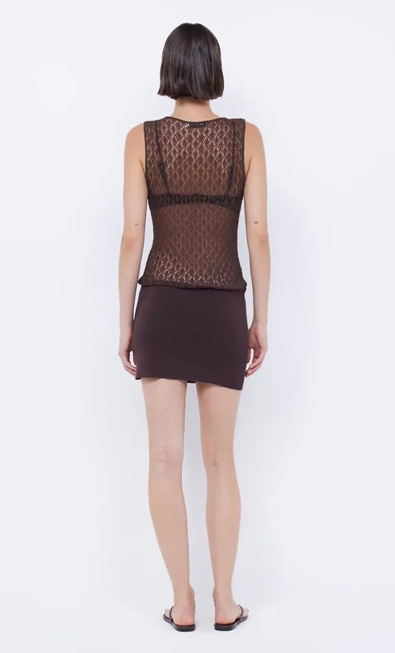 Bec Bridge Mini Dresses Women AURORA MINI DRESS 8211 CHOC