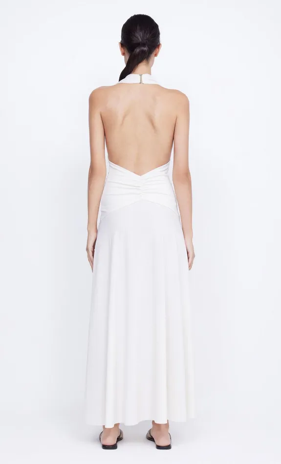 Bec Bridge Prom Dresses Women BLANCHE HALTER MAXI DRESS 8211 IVORY