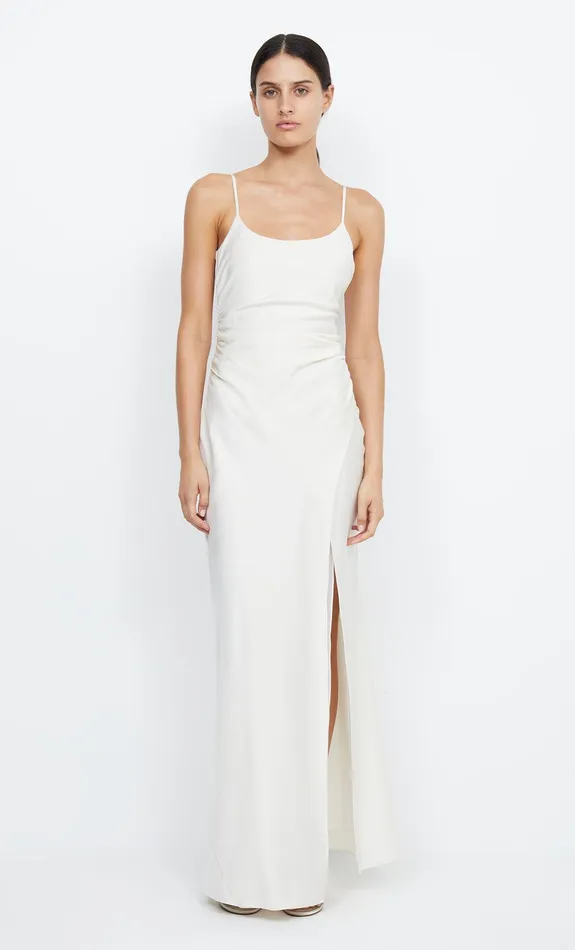 Bec Bridge Prom Dresses Women ETERNITY SCOOP MAXI DRESS 8211 CREAM
