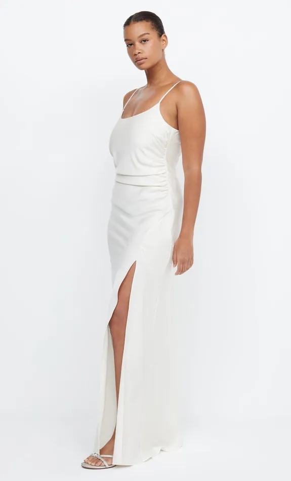 Bec Bridge Prom Dresses Women ETERNITY SCOOP MAXI DRESS 8211 CREAM