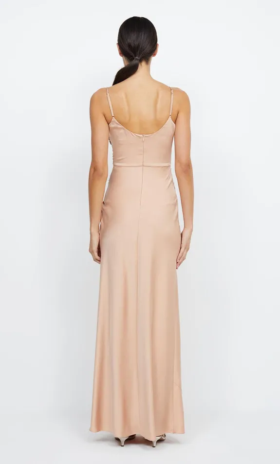 Bec Bridge Prom Dresses Women ETERNITY SCOOP MAXI DRESS 8211 ROSE GOLD