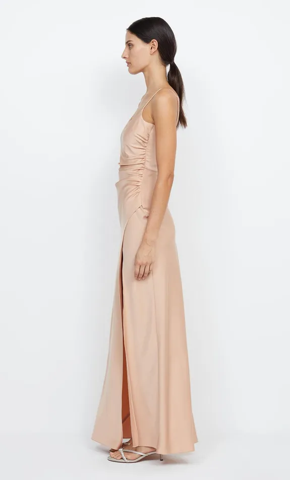 Bec Bridge Prom Dresses Women ETERNITY SCOOP MAXI DRESS 8211 ROSE GOLD