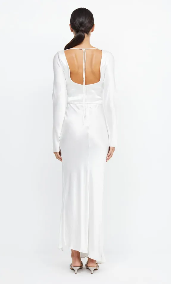 Bec Bridge Prom Dresses Women MOON DANCE LONG SLEEVE MAXI DRESS 8211 IVORY