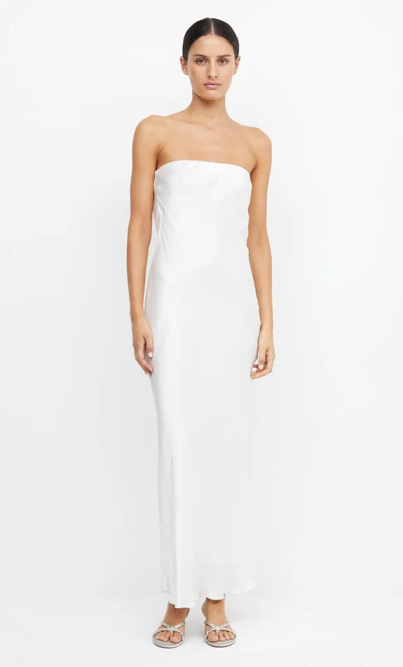 Bec Bridge Prom Dresses Women MOON DANCE STRAPLESS DRESS 8211 IVORY