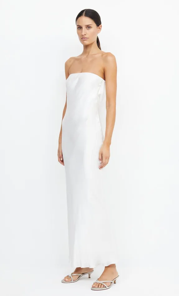 Bec Bridge Prom Dresses Women MOON DANCE STRAPLESS DRESS 8211 IVORY