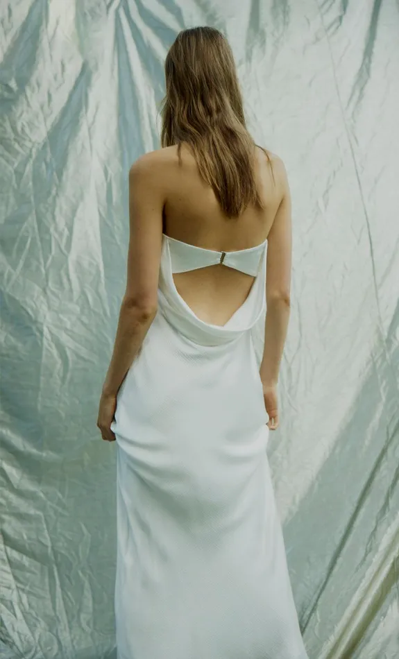 Bec Bridge Prom Dresses Women MOON DANCE STRAPLESS DRESS 8211 IVORY