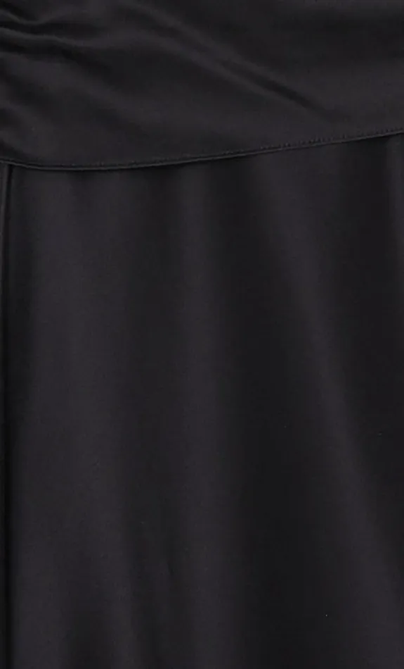 Bec Bridge Skirts Women CHANTILLY SILK RUCHED SKIRT 8211 BLACK