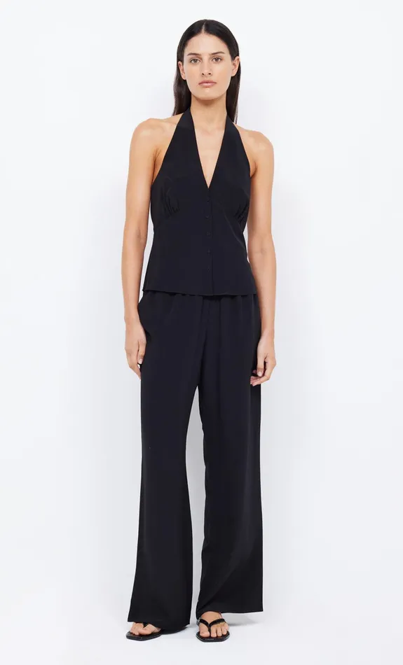 Bec Bridge Sleeveless Women ARCHER HALTER TOP 8211 BLACK