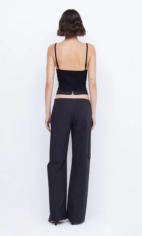 Bec Bridge Sleeveless Women GABRIEL CROPPED TANK 8211 BLACK