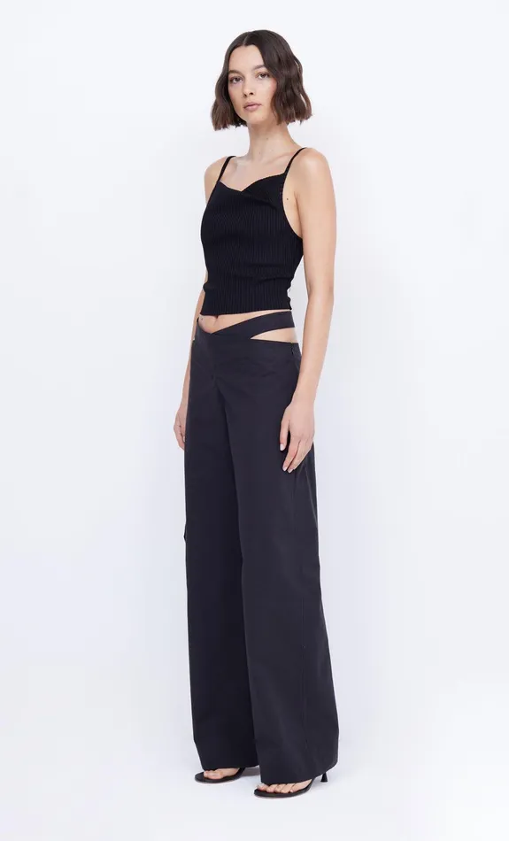 Bec Bridge Sleeveless Women GABRIEL CROPPED TANK 8211 BLACK