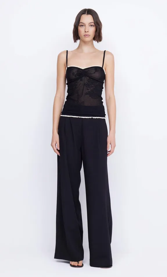 Bec Bridge Sleeveless Women NAELLE KNIT CAMI 8211 BLACK