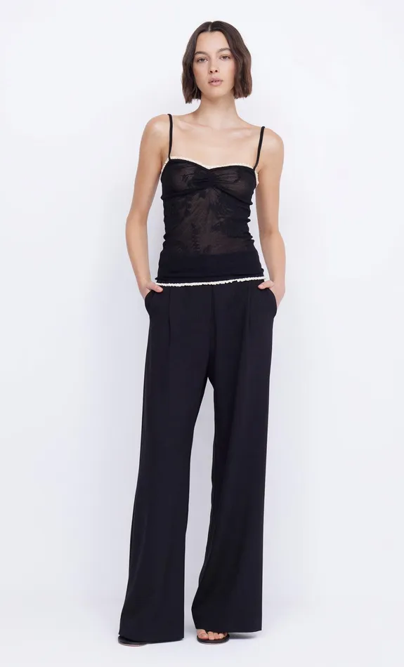 Bec Bridge Sleeveless Women NAELLE KNIT CAMI 8211 BLACK