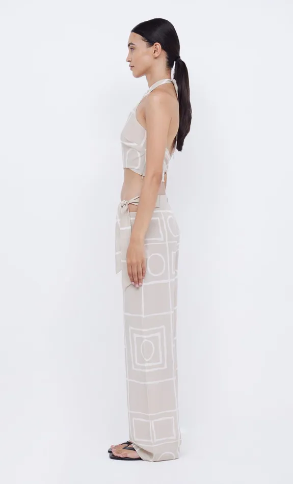 Bec Bridge Sleeveless Women SALMA HALTER TOP 8211 CHECKERS