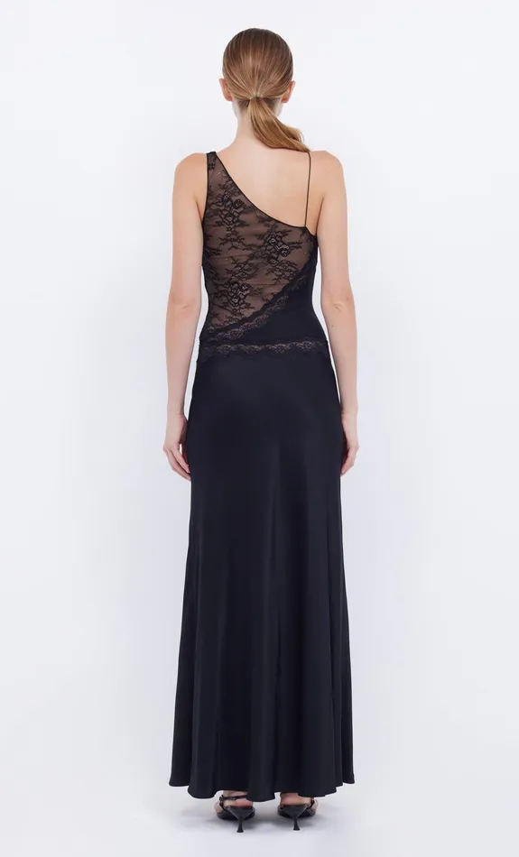 Bec Bridge Wedding Guest Women ABRIELLE LACE MAXI DRESS 8211 BLACKBLACK