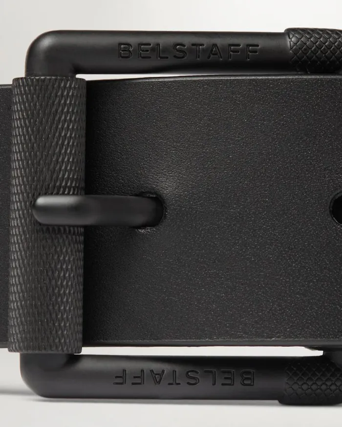 Belts MenWomen Belstaff Roller Buckle Belt Black