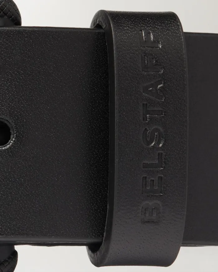 Belts MenWomen Belstaff Roller Buckle Belt Black