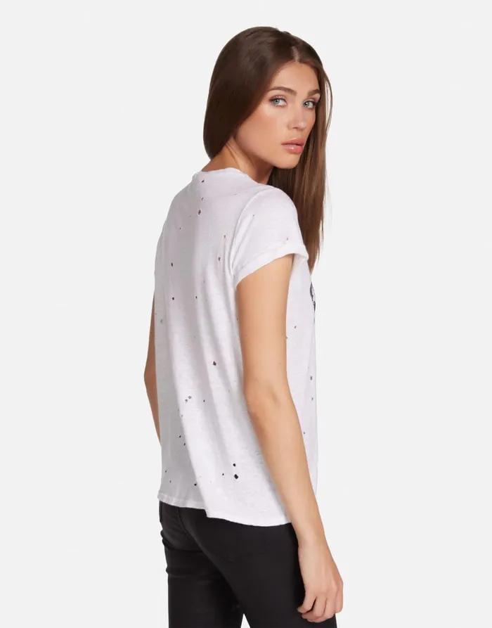Bess Lightning Rottweiler Milk Women039s Lauren Moshi Short Sleeve