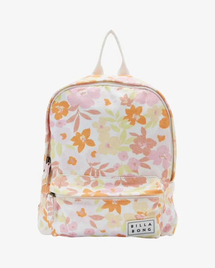Billabong Backpacks Mini Mama Canvas Backpack Salt Crystal 8211 Women