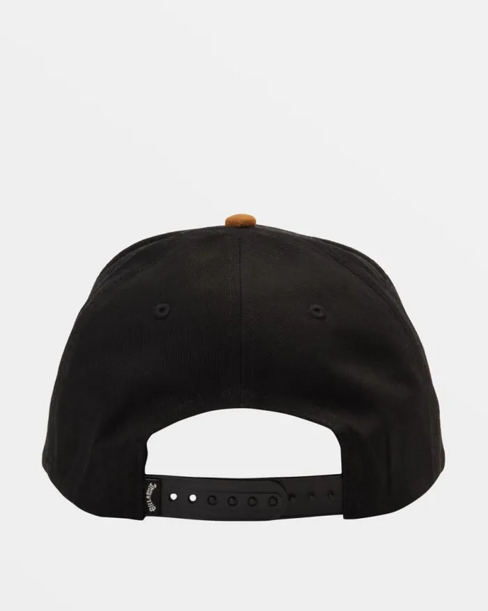 Billabong Beanies and Hats Stacked Snapback Hat Blacktan 8211 Men Billabong Beanies and Hats Stacked Snapback Hat Blacktan 8211 Men