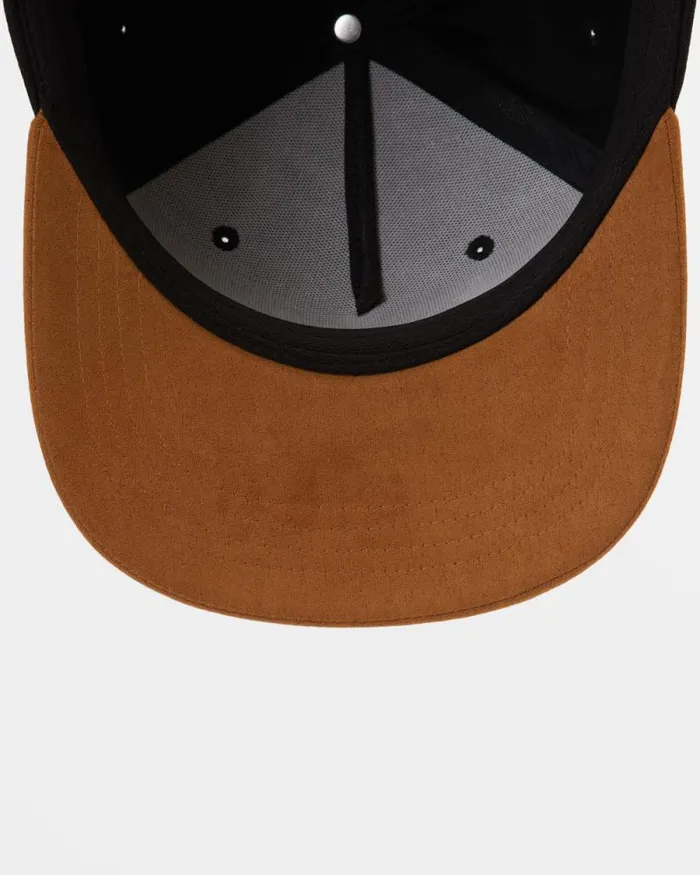 Billabong Beanies and Hats Stacked Snapback Hat Blacktan 8211 Men Billabong Beanies and Hats Stacked Snapback Hat Blacktan 8211 Men