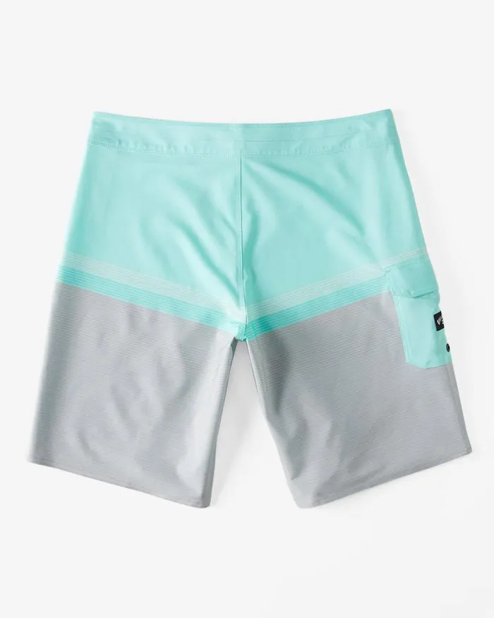 Billabong Boys039 Boardshorts Boys All Day Heather Stripe Pro 18034 Boardshorts Aqua 8211 Men