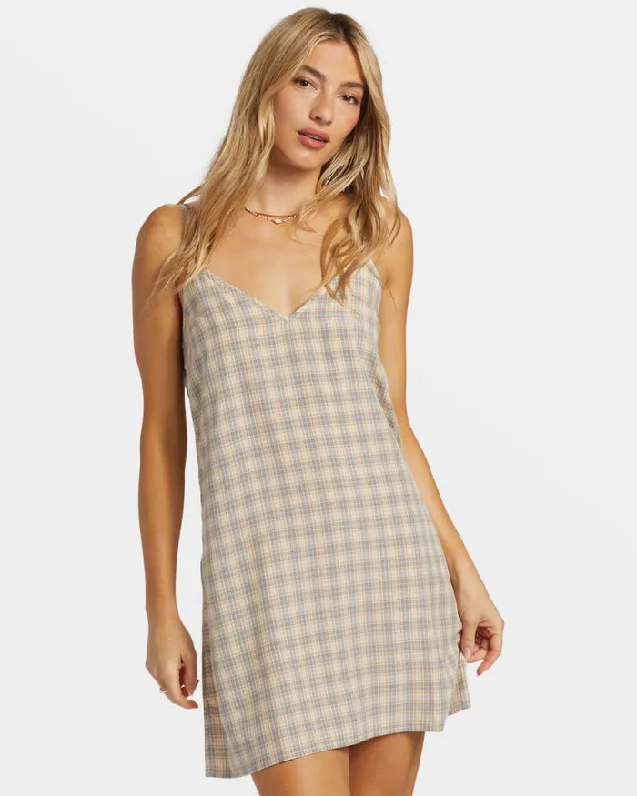 Billabong Dresses 90039s Babe Mini Slip Dress Western Sky 8211 Women