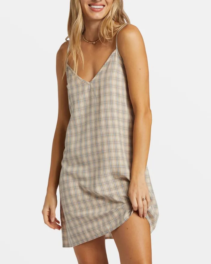 Billabong Dresses 90039s Babe Mini Slip Dress Western Sky 8211 Women