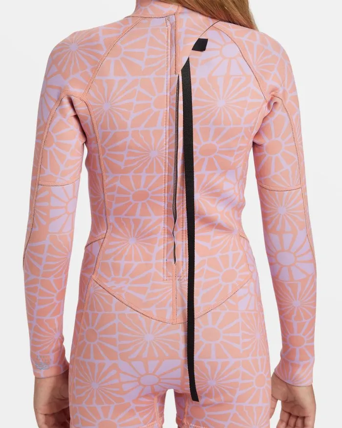 Billabong Girls039 Swim Girls 616 22mm Spring Fever Natural Upcycler Back Zip Long Sleeve Springsuit Peach Paradise 8211 Women Billabong Girls039 Swim Girls 616 22mm Spring Fever Natural Upcycler Back Zip Long Sleeve Springsuit Peach Paradise 8211 Women